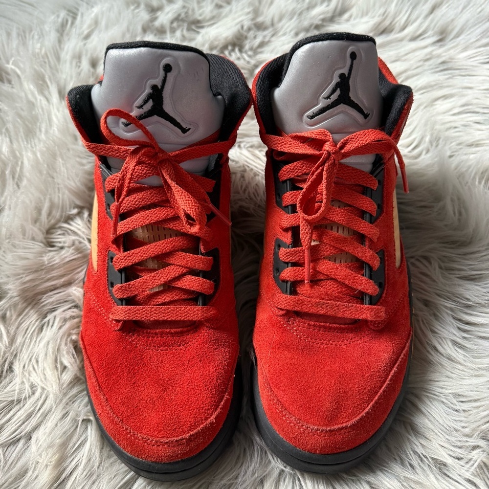 NIKE Air Jordan 5 Retro Dunk on Mars Size 9 Women and Size 7.5 Men - Picture 3 of 11